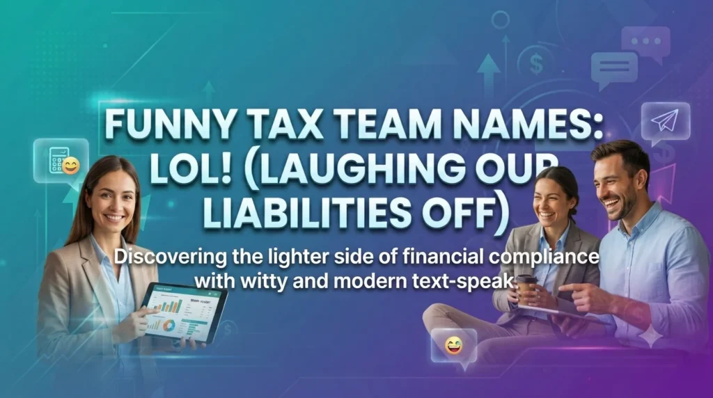 funny tax team names